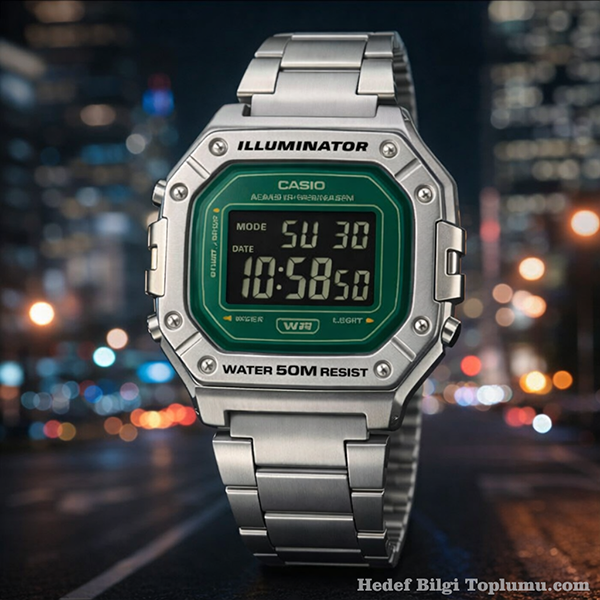 Casio W218HD-3AV: 7 Yıl Pil Ömrü Sunan Retro Dijital Saat Tanıtıldı Casio W218HD-3AV: 7 Yıl Pil Ömrü Sunan Retro Dijital Saat Tanıtıldı
