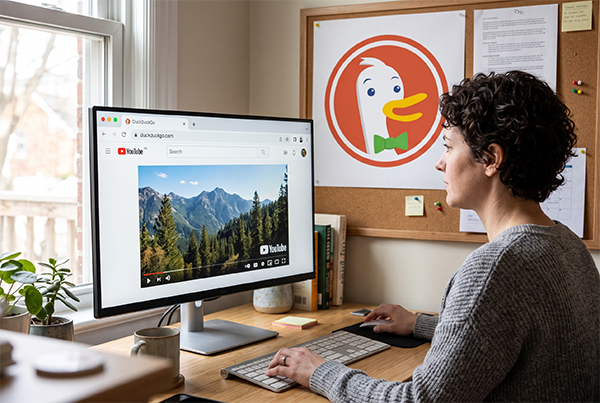 DuckDuckGo YouTube'da Reklamları Tarayıcıda Otomatik Engelliyor DuckDuckGo YouTube'da Reklamları Tarayıcıda Otomatik Engelliyor